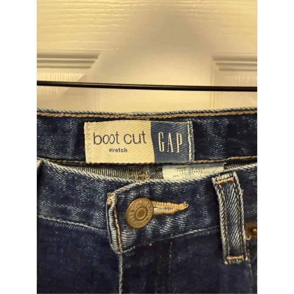 Gap Boot Cut Stretch Girls Jeans sz 14 EUC